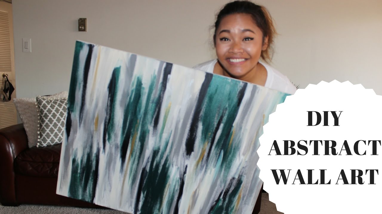 DIY | Abstract Wall Art