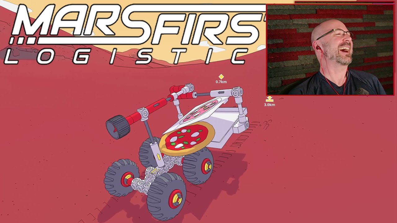 Mars First Logistics! Hilarious Physics Engineering Game!