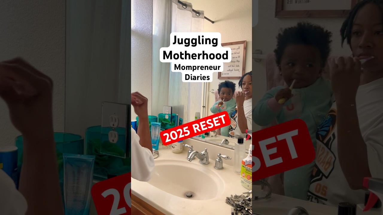 2025 THE YEAR OF RESILENCE #sahm #2025goals #dayinmylife #mompreneur #2025 #girlmom