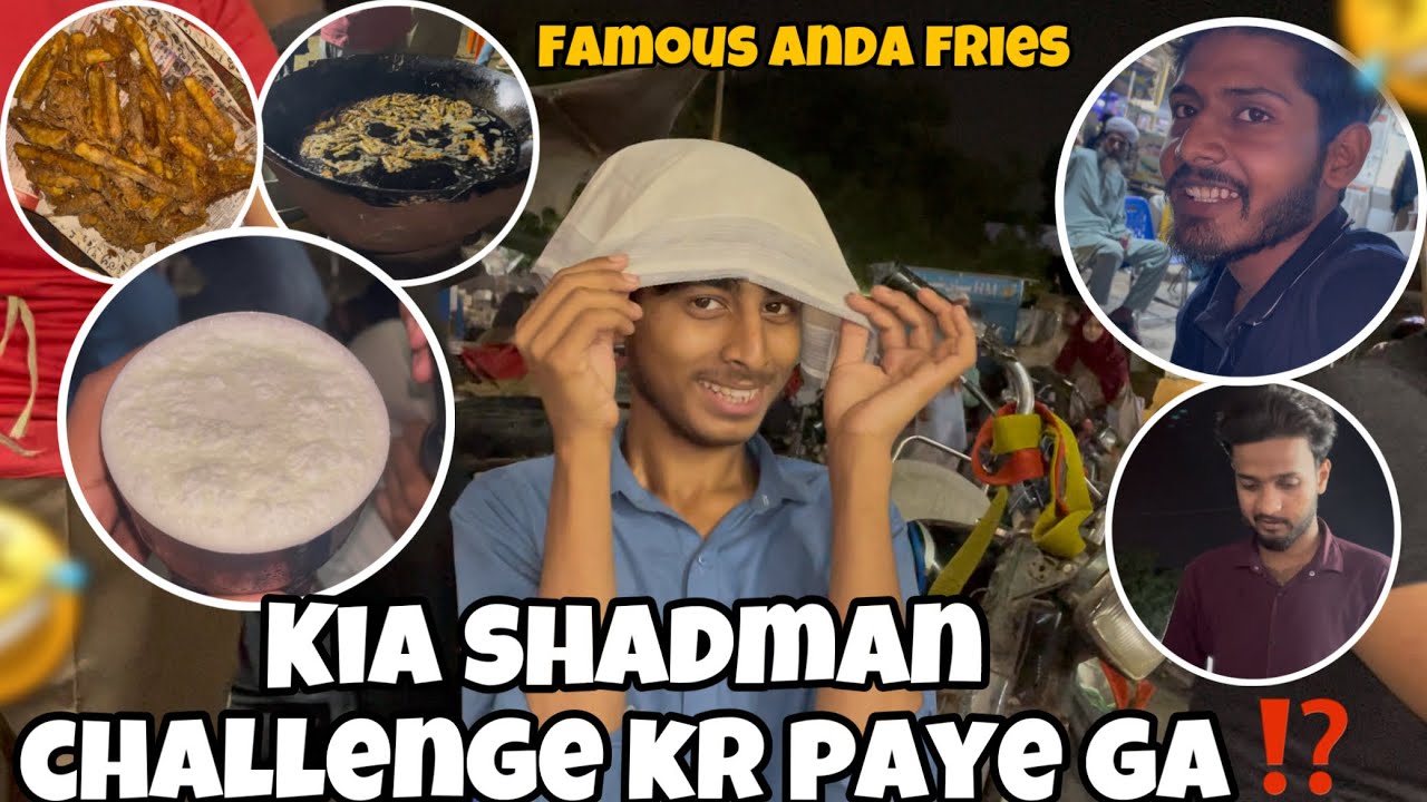 Famous Anda Fries Review 👎🏻 | Ummad ko waiter banna par gaya 😂 | 
