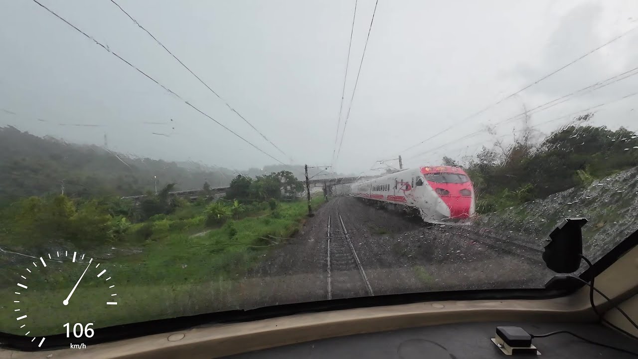 2024.08.16 E1000 129次 彰化-新左營 路程景 GPS