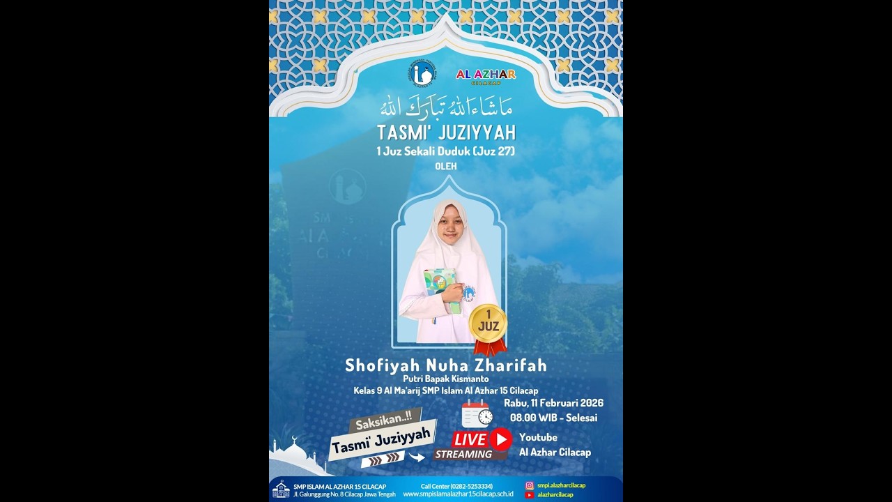 Tasmi Juziyyah SMP Islam AL Azhar 15 Cilacap