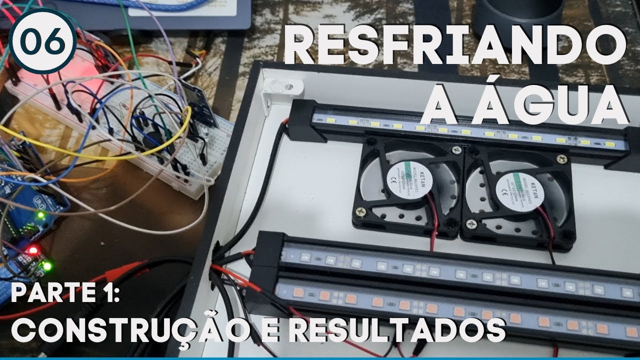 Instalei coolers automatizados com Arduino - parte 1: montagem | Aquário com Arduino 06