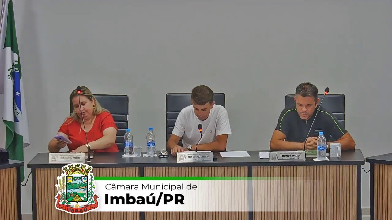SESSÃO DA CÂMARA MUNICIPAL DE IMBAÚ.