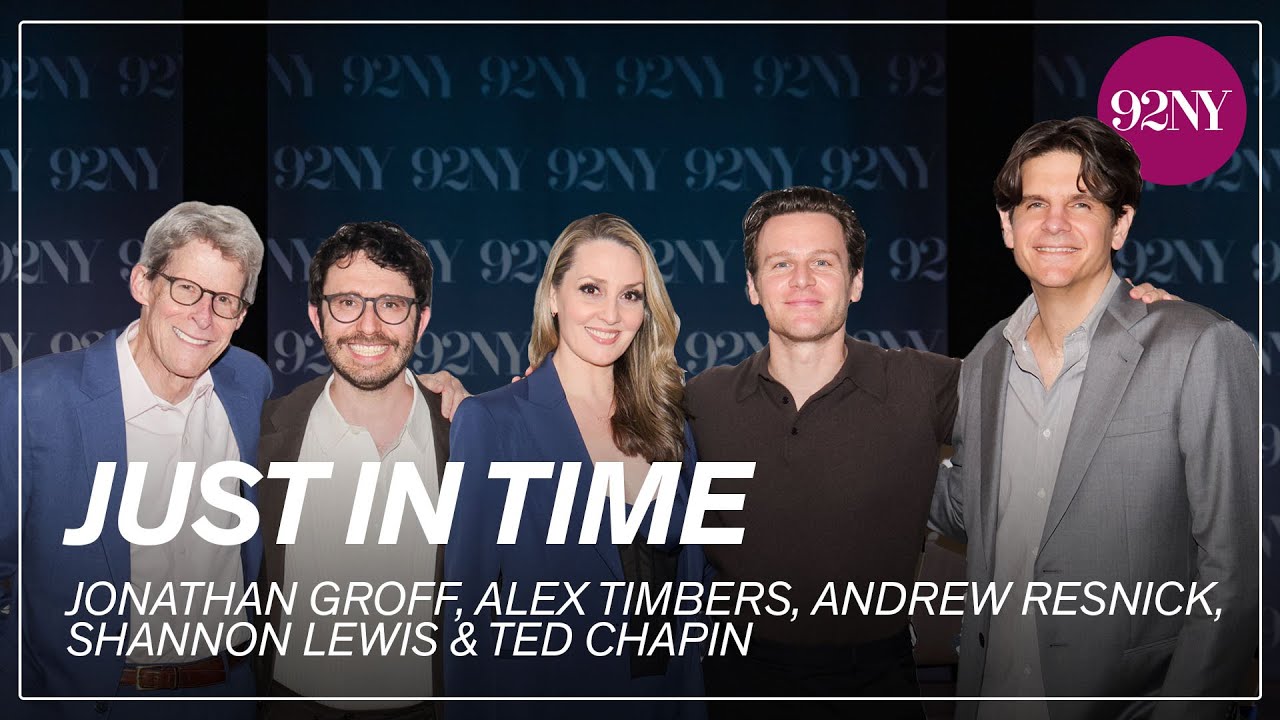 Just In Time: Jonathan Groff, Alex Timbers, Andrew Resnick, Shannon Lewis & Ted Chapin