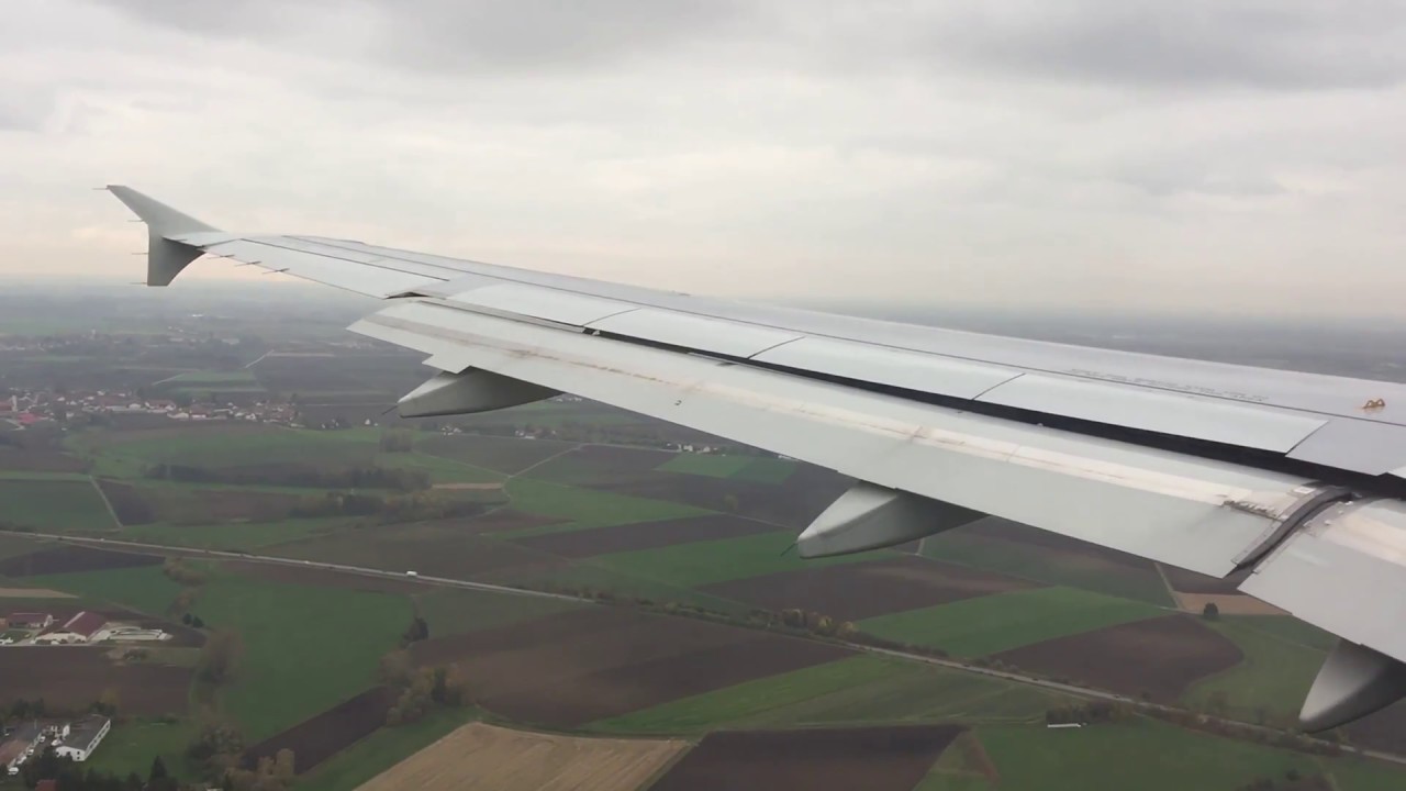 Landing at Munich Airport (EDDM)