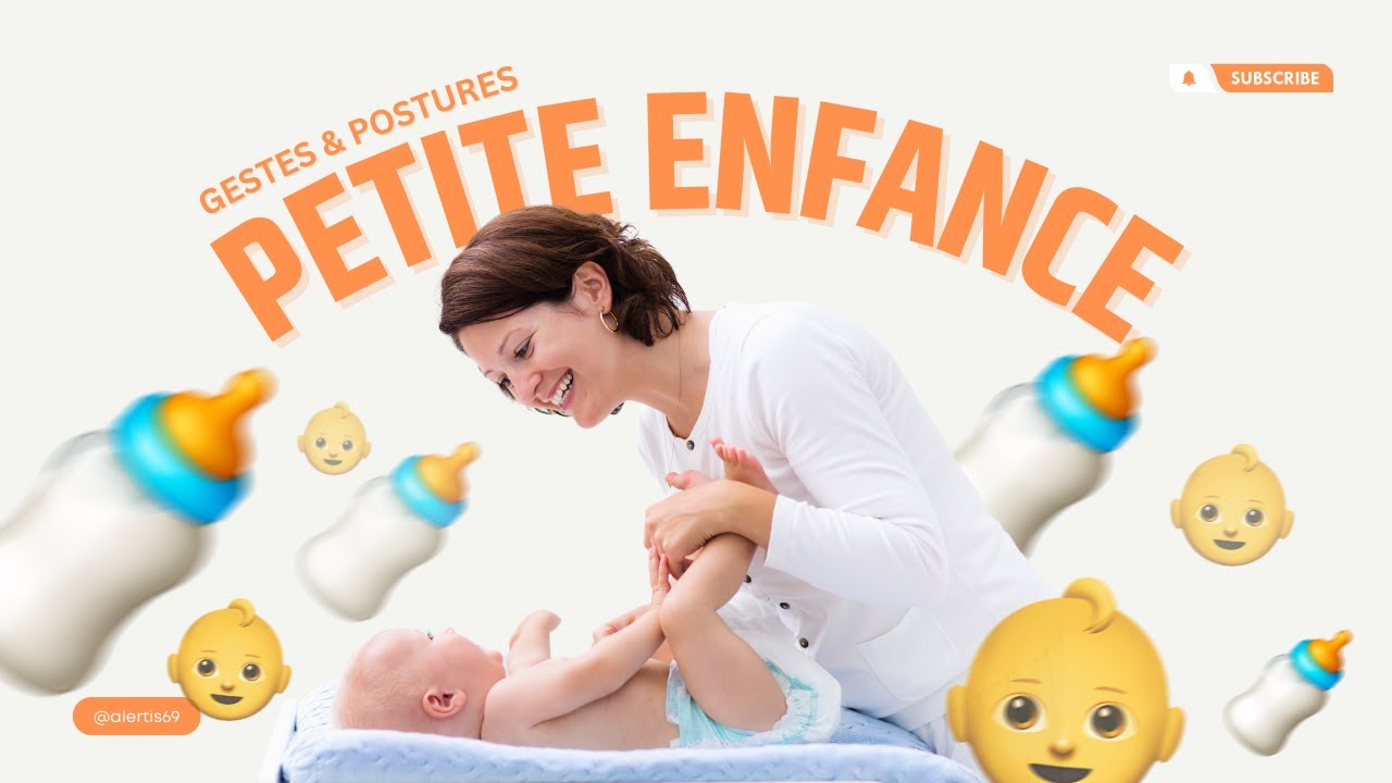 Formations gestes et postures cr&egrave;che techniques PRAP petit enfant porter et d&eacute;poser dans le si&egrave;ge