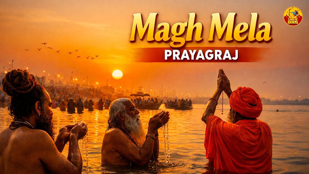 माघ मेला प्रयागराज | माघ पूर्णिमा का दिव्य स्नान | महाकुंभ परंपरा | Land of Gods