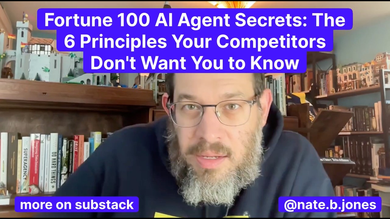 Секреты ИИ-агентов из списка Fortune 100: 6 принципов, о которых ваши конкуренты не хотят, чтобы ...