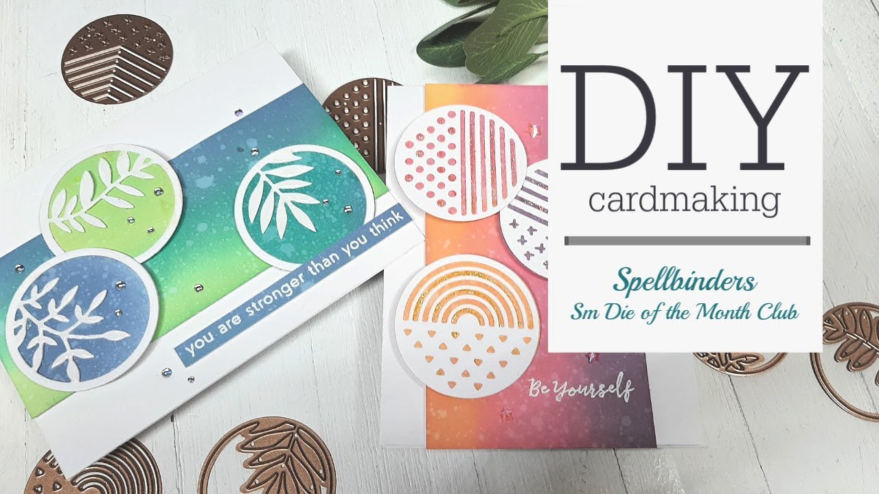 Spellbinders | Small Die of the Month Club Kit | Feb 2020 | Art Studio Botanicals
