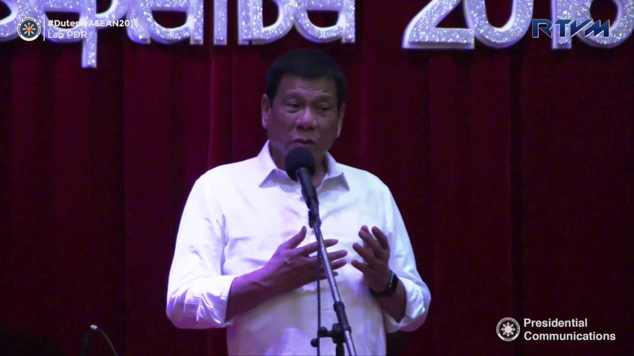 Meeting with the Filipino Community (Speech) 9/5/2016