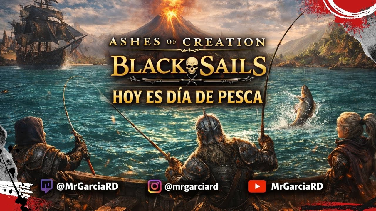 ASHES OF CREATION - DIA DE PESCAR COMO TODO UN PRO