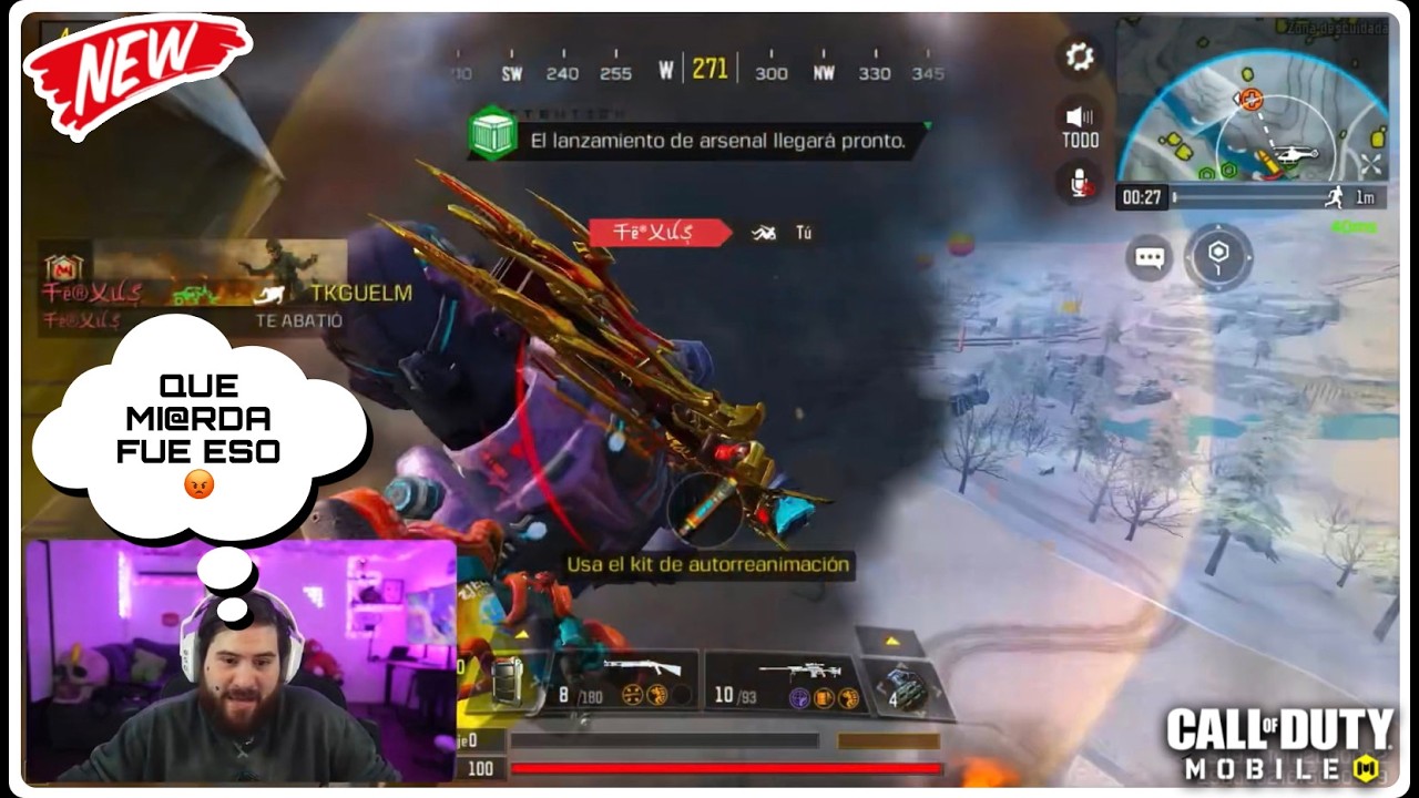 EL OSO HIZO UN QUARTERBACK DE OTRO NIVEL🤯😶‍🌫️|CALL OF DUTY MOBILE|