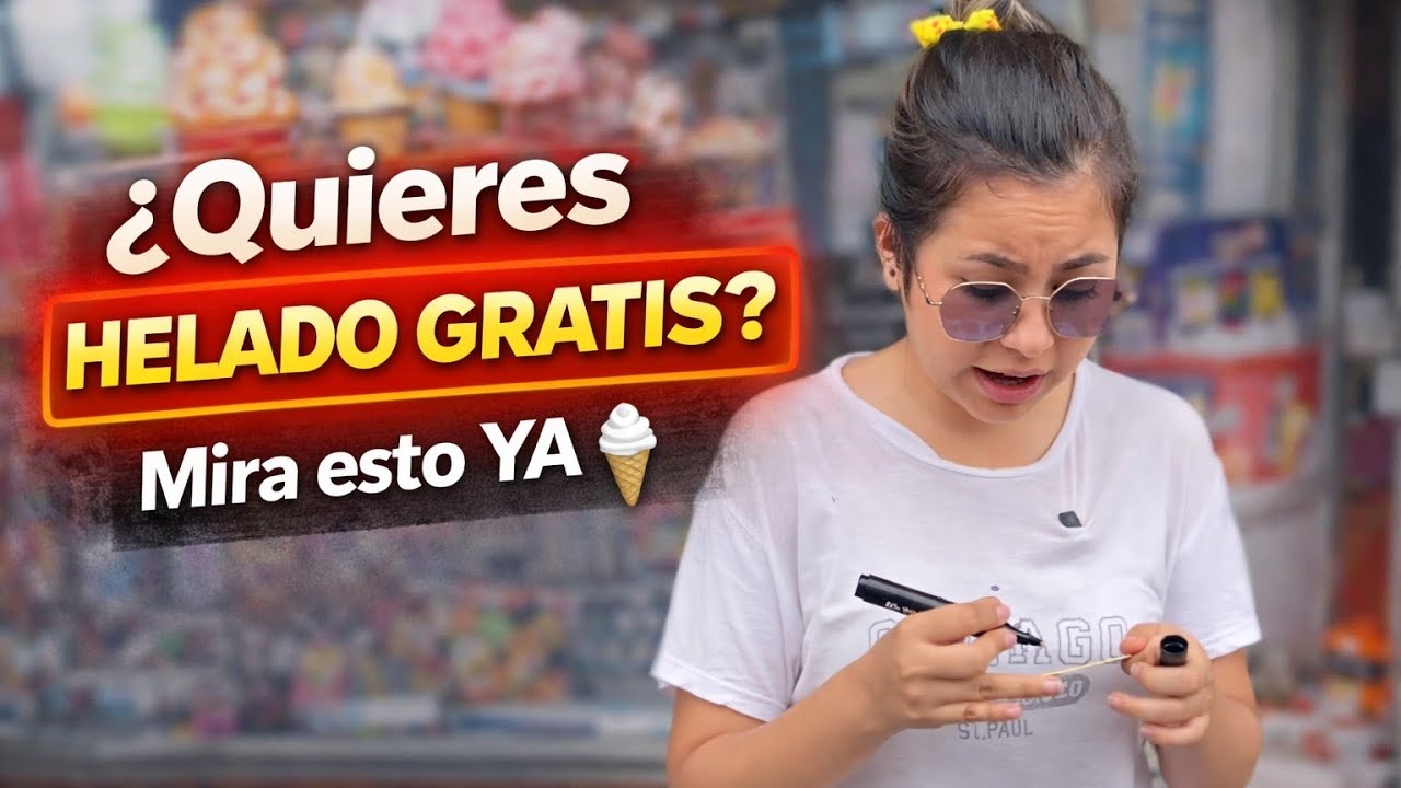 ¡La estrategia secreta para comer helados GRATIS! 🍦