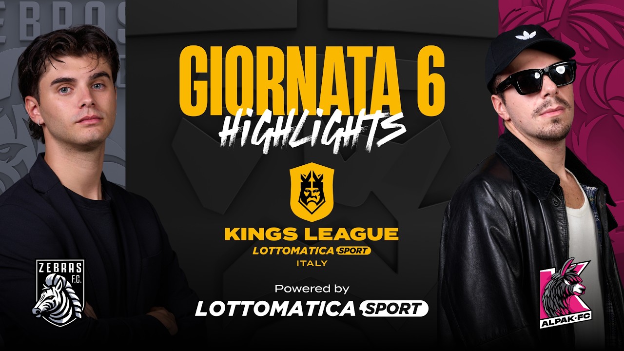 ZEBRAS FC vs ALPAK FC | Highlights | Round 06 | Split 2 | KINGS LEAGUE LOTTOMATICA.SPORT ITALY