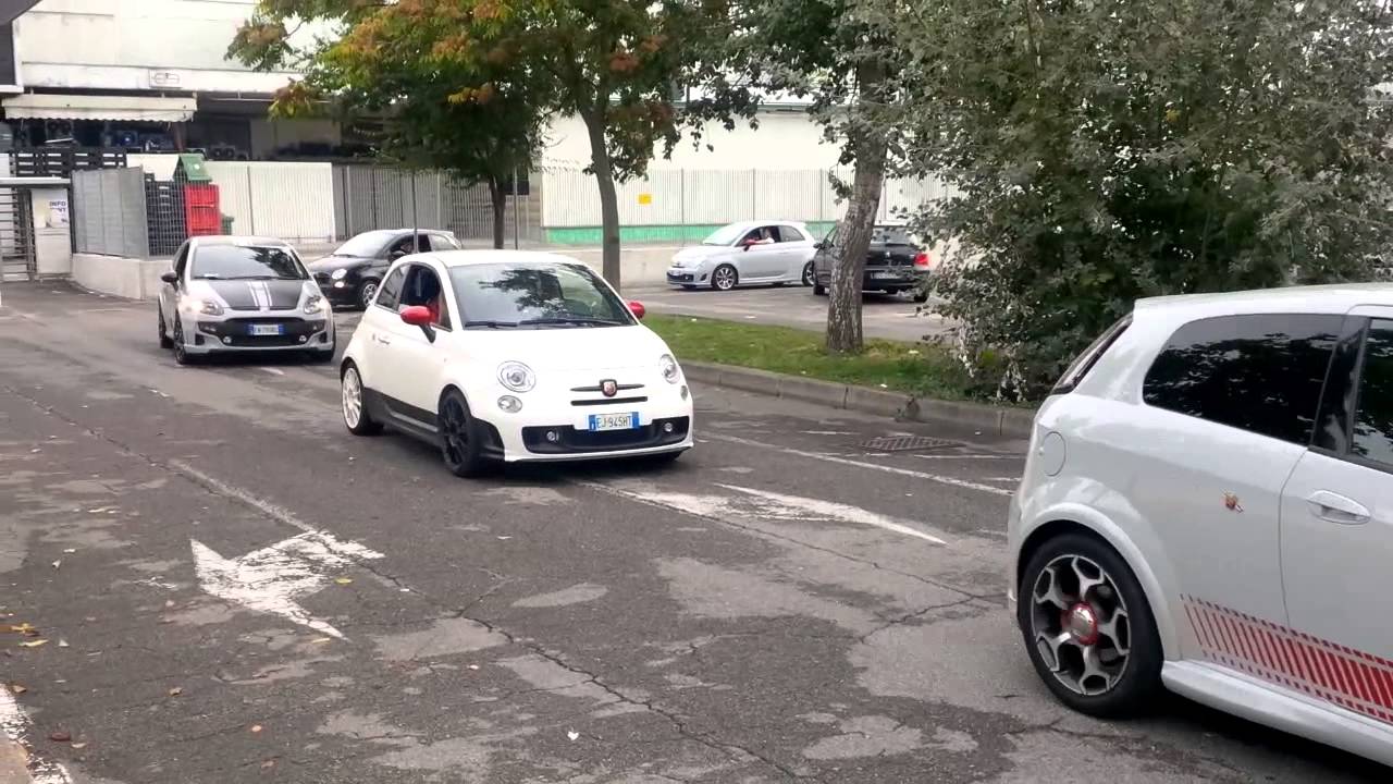 Partenza 3° Raduno di Paratico - Lago d'Iseo - Abarth Club Brescia
