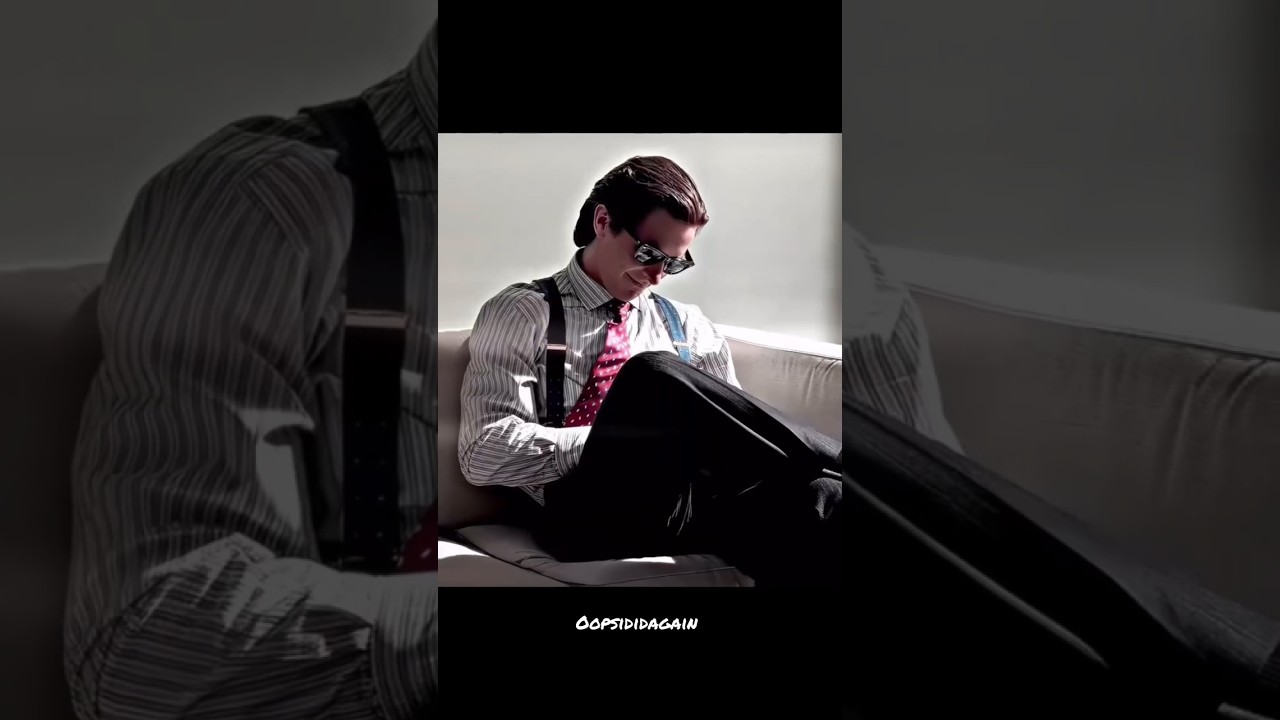 Sabrina Don't Just Stare At It Eat It 😜#patrickbateman #americanpsycho #viral