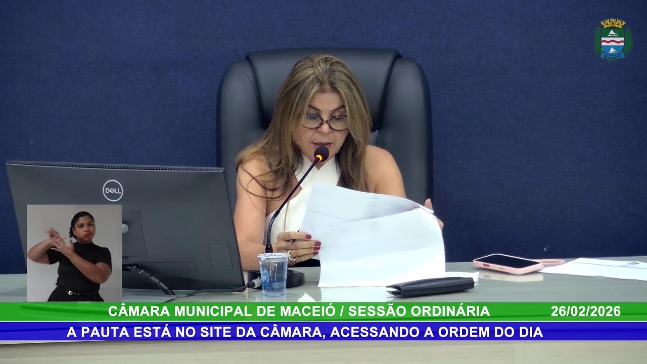 SESSÃO ORDINÁRIA   26/02/2026