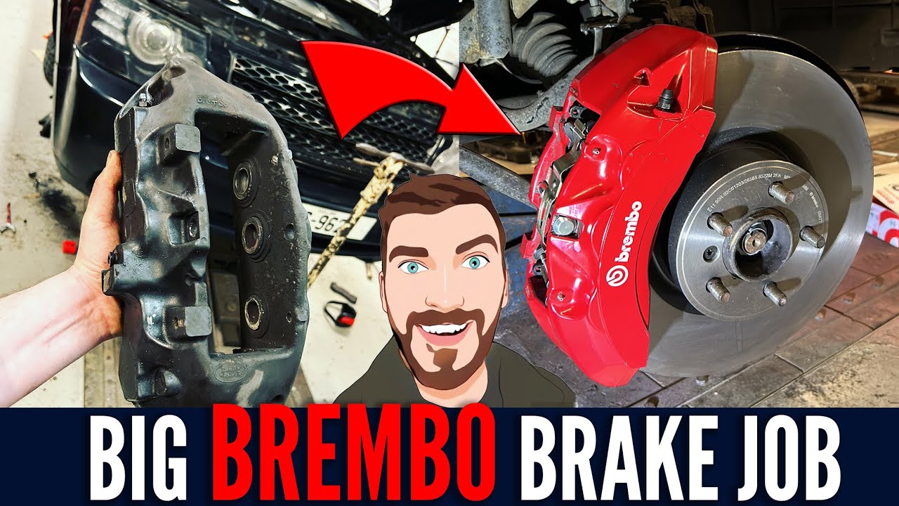 I did a complete BREMBO brake overhaul on the 4.4 TDV8 Range Rover L322