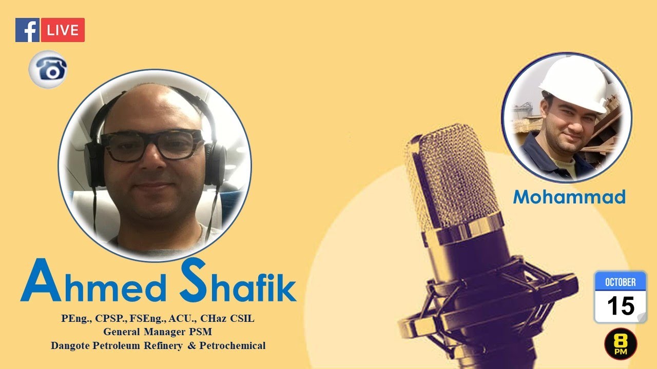 Podcast with a chemical engineer: Ahmed Shafik (Shefo)