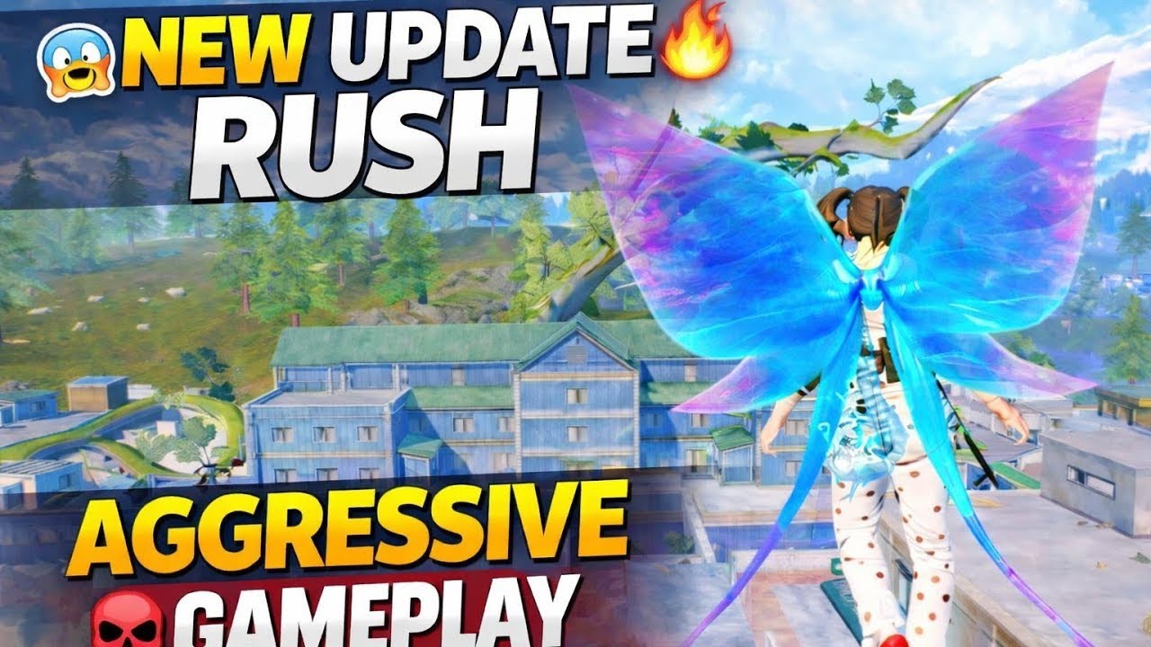 PUBG Mobile New Update Aggressive Rush 🔥💥