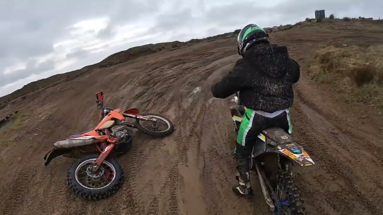 Bacup Mx Track | Deep Ruts, Deep Puddles, Serious Arm Pump!!