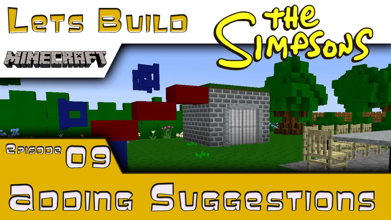 Minecraft :: Springfield Lets Build :: Adding Suggestions :: E9
