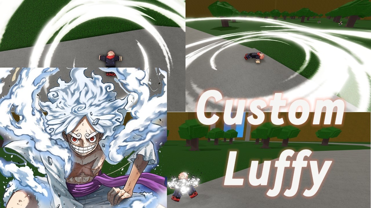 JJS Custom Luffy Gear 5 Move set