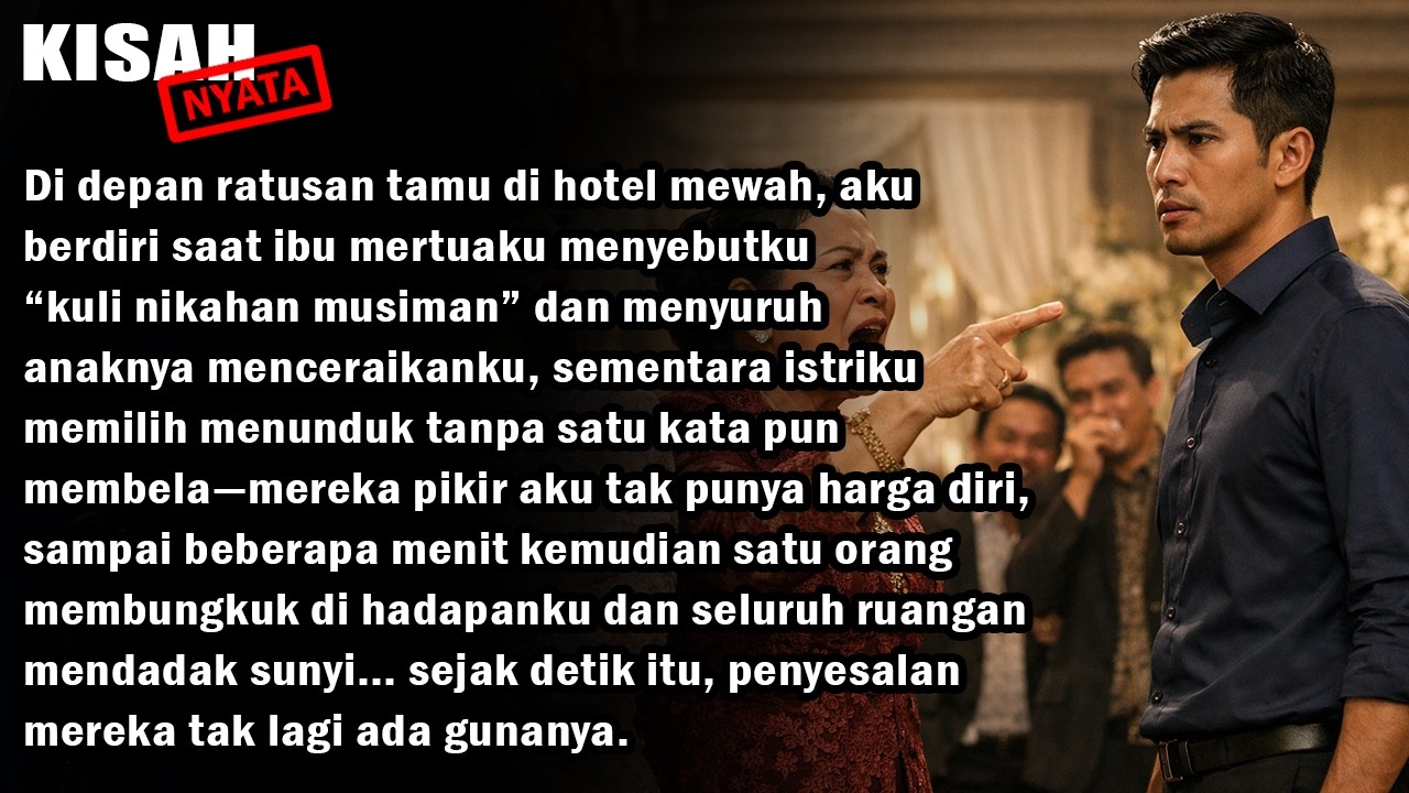 DI ACARA NIKAH MEWAH ADIK IPAR SUAMI DIPERMALUKAN ISTRI, TAPI BALASAN SUAMI BUAT SEMUA ORANG TERDIAM