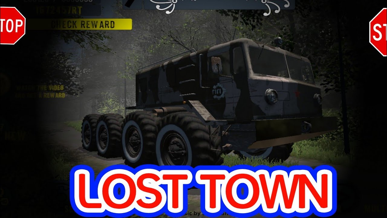 RTHD LOST TOWN |  Some short cuts  | Truck MAZ-537 Rthd new update | rthd new map lost town gamplay👍