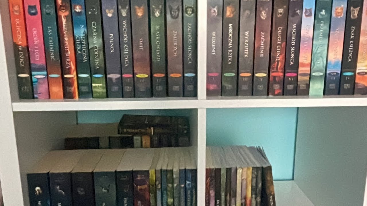 Moja kolekcja wojowników part 1#warriorcats #books @ULIVERSUM
