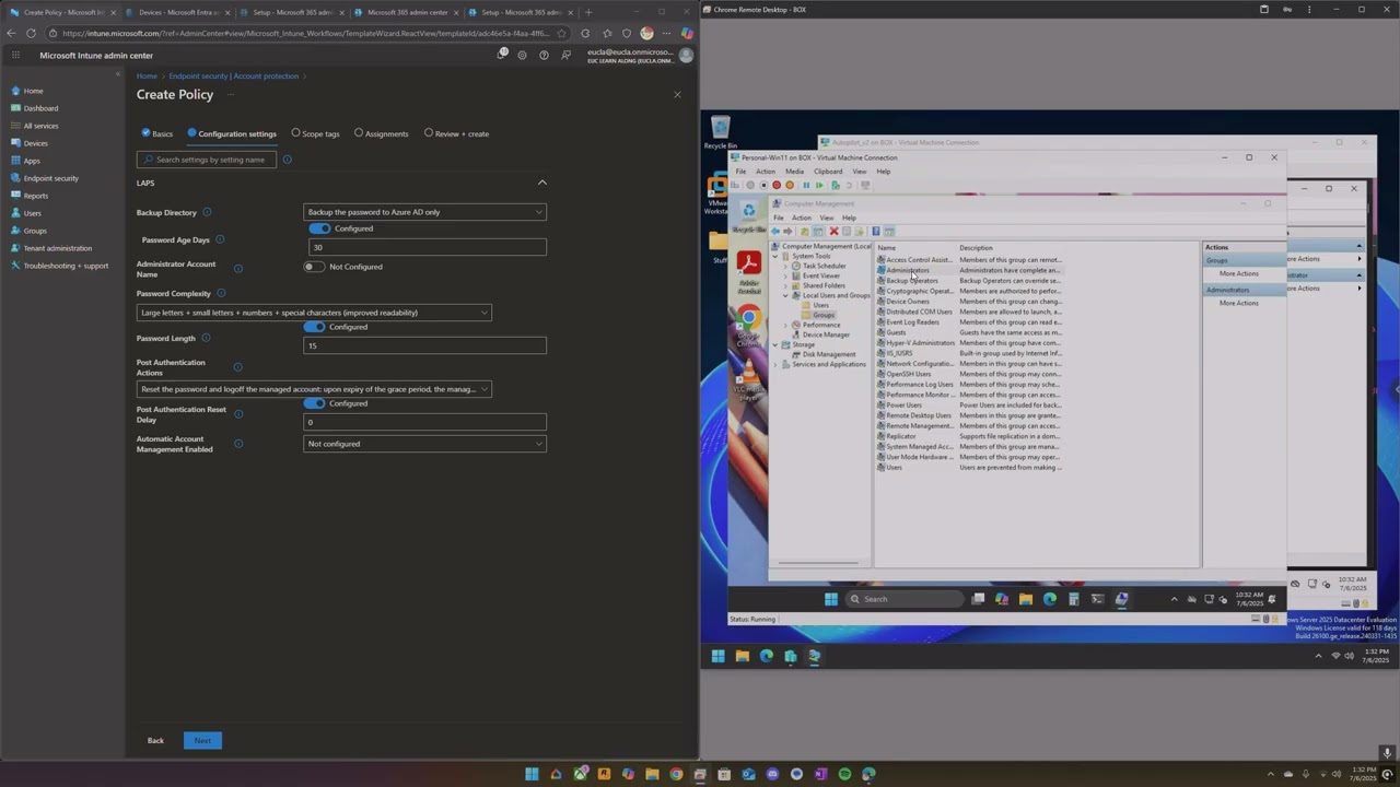 Microsoft Intune - Local Administrator Password Solution (LAPS)