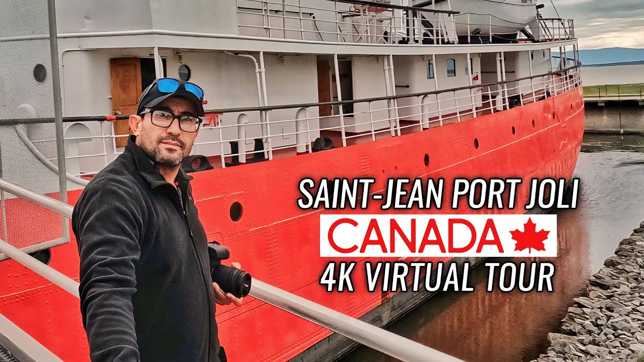 Virtual Tour of Quebec's Charming Villages Along Route 132 - Saint Jean Port Joli