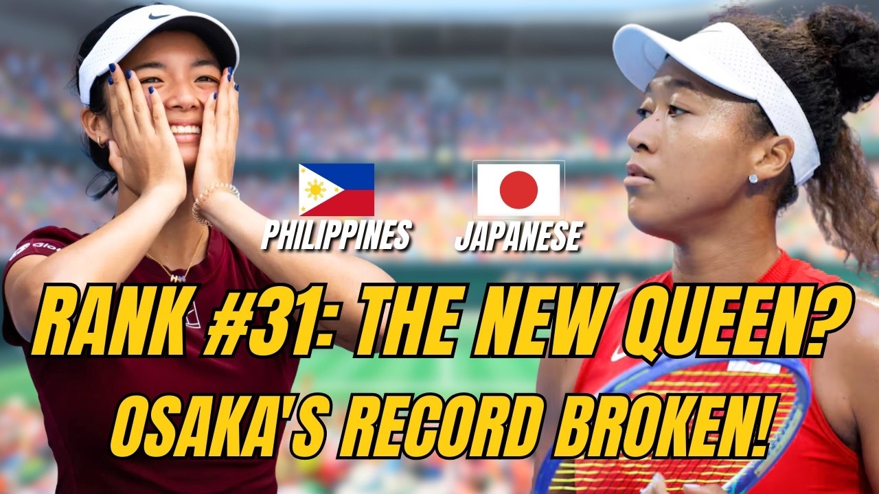 Breaking Naomi Osaka's Record! 🚨 The New Queen of Asian Tennis? 🇵🇭🎾