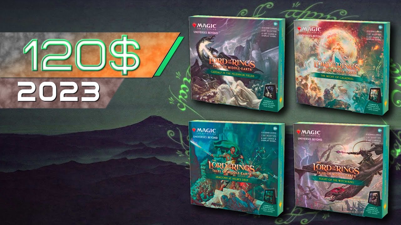 Панорамы The Lord of The Rings: Scene Boxes x MTG с ценами.