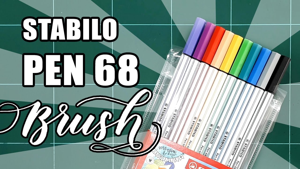 STABILO PEN 68 BRUSH: ¿EL MEJOR PUNTA DE PINCEL PARA PRINCIPIANTES?