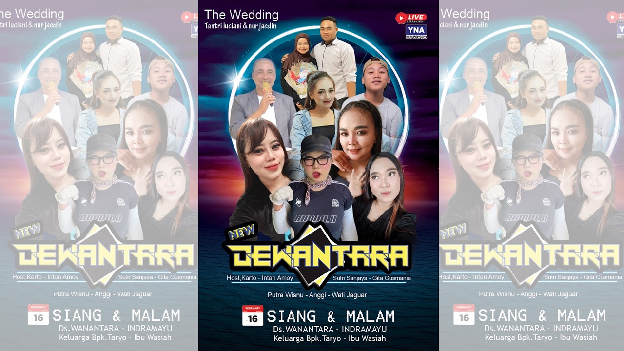 🔴Live Streaming DEWANTARA DALAM ACARA RESEPSI TANTRI LUCIANI & NUR JAEDIN WANANTARA INDRAMAYU