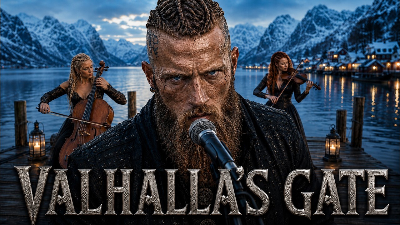 VALHALLA'S GATE 👑❄️ | Valhalla Ragnarok | Dark Viking Rap | Official Music Video