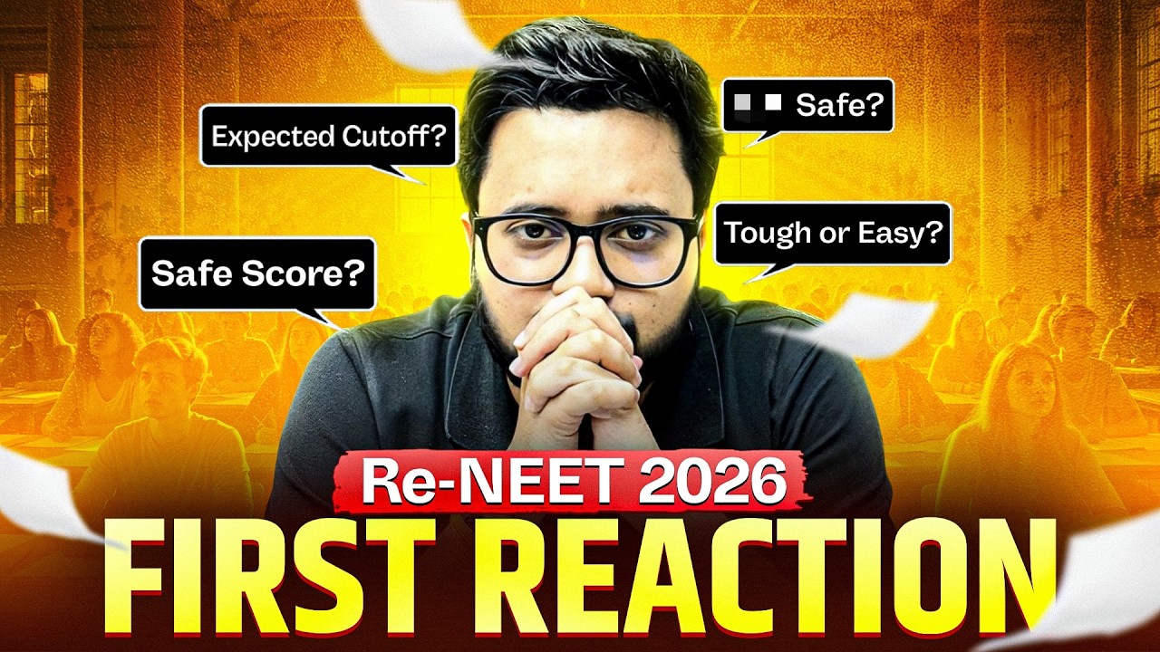 NEET 2026 First Reaction LIVE | Paper Easy Tha Ya Tough? Safe Score & Expected Cutoff?
