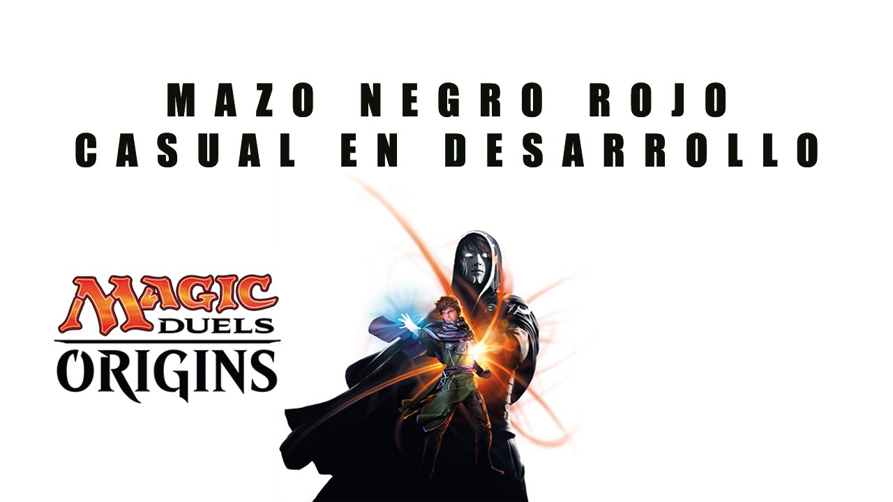 Magic duels mazo negro rojo comentado