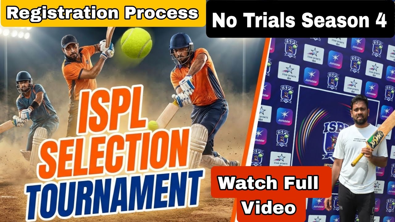 ​Road to ISPL: Selection Tournament Details and Registration | Season 4 Updates | Nadeem vlogs 