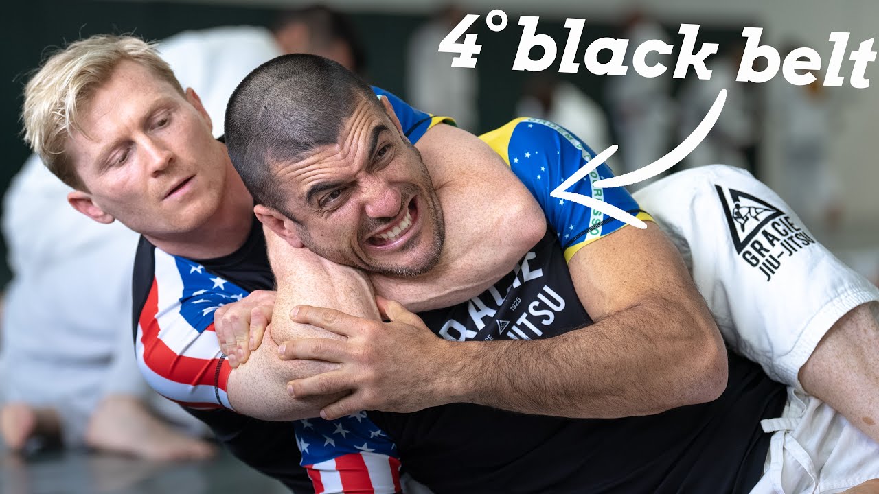 Pro Climber VS Brazilian Jiu Jitsu black belt (Rener Gracie)