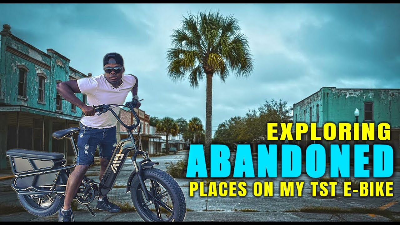 Abandoned Palm Bay Florida 🚲 E-Bike Adventure | Forgotten Golf Course, Church & Movie Theater