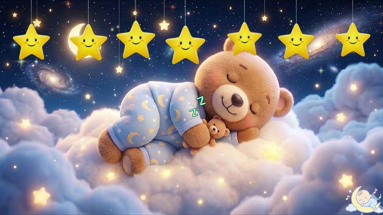 🐻 Колыбельная Брамса для малышей 🌙 Музыка для сна Счастливый мишка