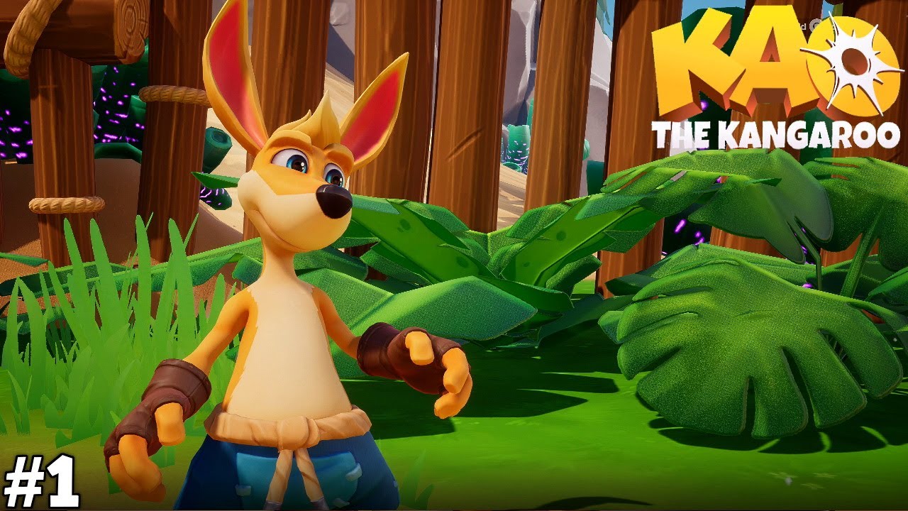 Kao The Kangaroo Walkthrough Gameplay (PS5) Part 1 - Tyson 'Kao' Fury