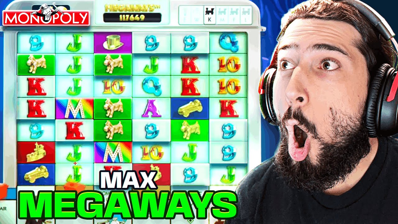 CRAZY SESSION on *NEW* MONOPOLY DELUXE SLOT!! (MAX MEGAWAYS!)