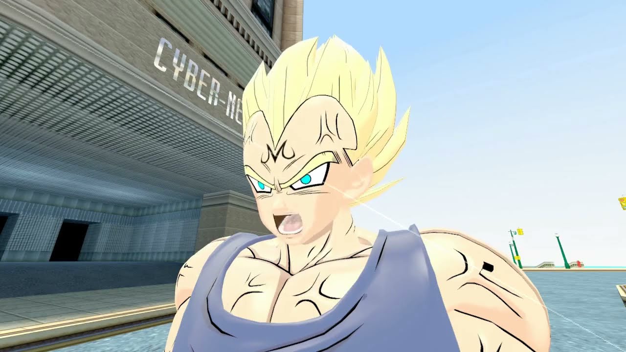 Vegeta Vs SuperMan Short Part 2