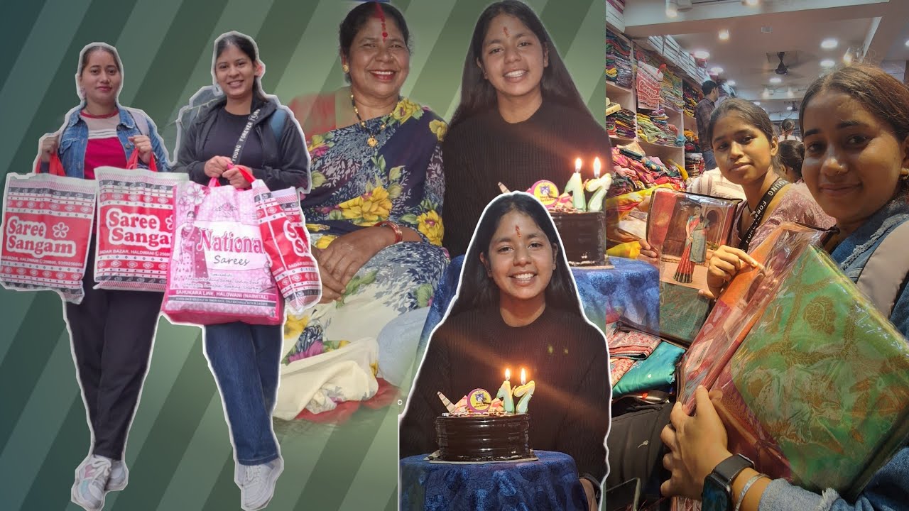 शादी की shopping भी शुरू करदी🫶🥳।।#sadii #shoppingvlog #wedding ।।