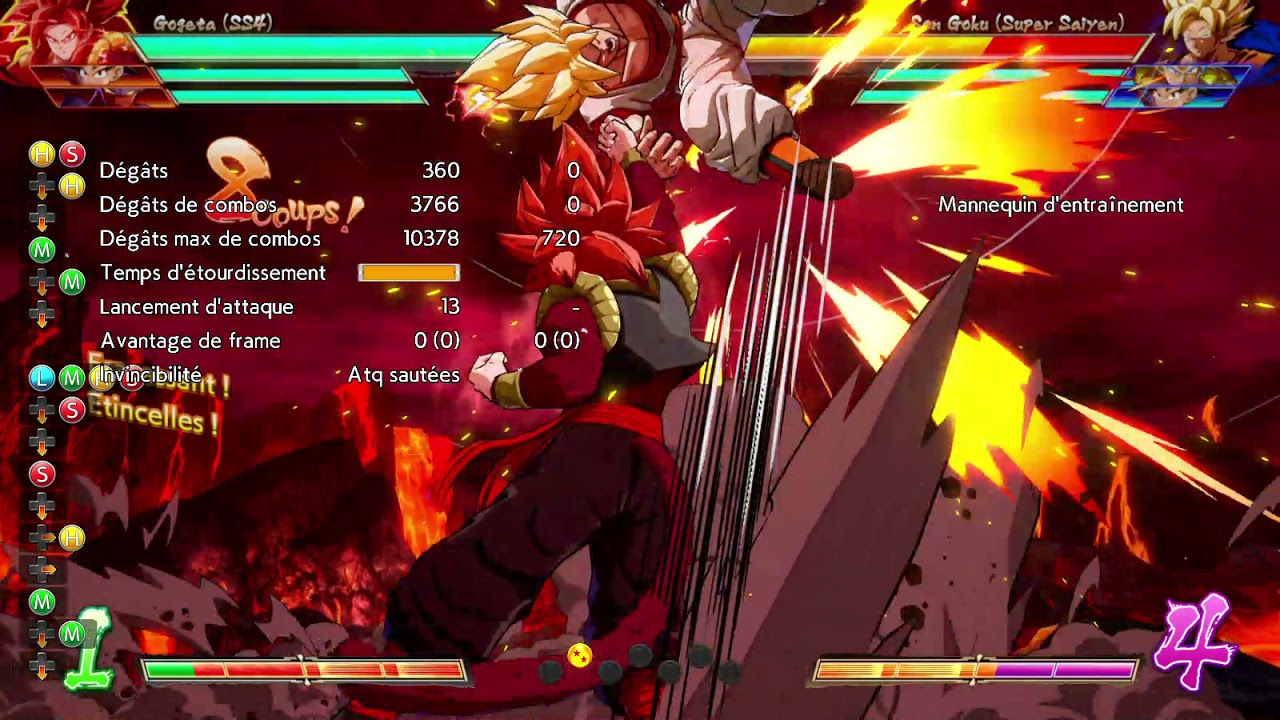 DBFZ - SSJ4 Gogeta Staircase TOD