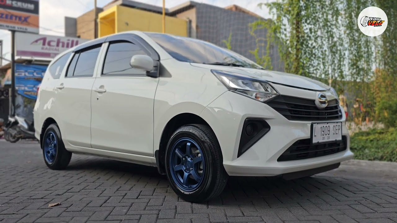 Modifikasi Sigra  menggunakan Velg R14 Te37 [milling] 🔰 Lebar 6 Et.35  ban 175/65